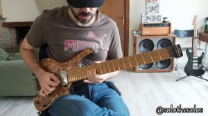 Ozzy Osbourne - Dreamer (Zakk Wylde guitar solo cover) Ibanez Q
