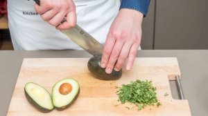 Яичный салат с авокадо