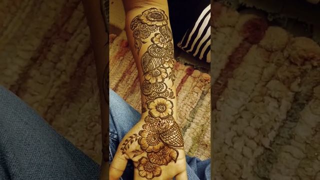 mehendi art #videoshort