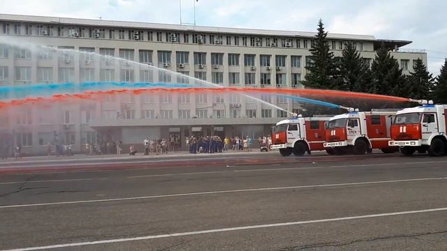Фестиваль безопасности в Благовещенске (370 лет пожарной охране России)