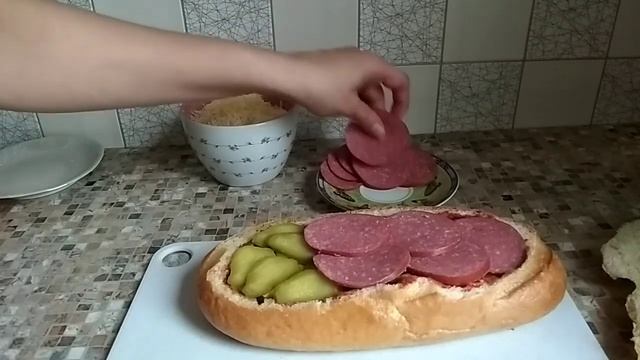 Остался батон? Приготовте из него супер блюдо!!!