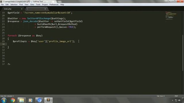 1.4: Twitter API - Understanding & simplifying JSON response. смотреть онлайн