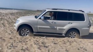 Паджеро 4, Pajero 4. Режим 4H, полный привод без блокировки дифференциала.
