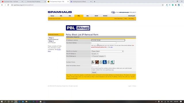How to Remove IP from Blacklist | Remove Blacklist IP | IP address | Website Blacklist Check смотреть онлайн