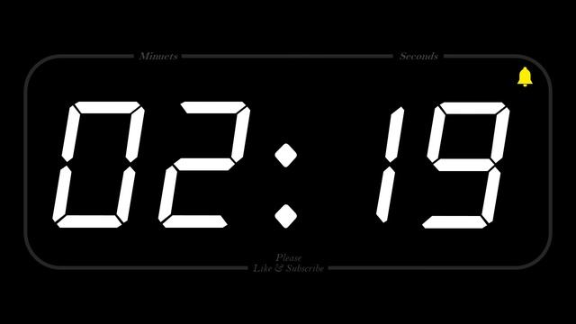 5 MINUET - TIMER & ALARM - Full HD - COUNTDOWN