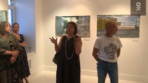 Открытие выставки Петра Бронфина "Москва". Открытый клуб