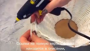 #shorts ПЛЕТЕНАЯ КОРЗИНКА из бельевого шнура / веревки. Плетение корзин.