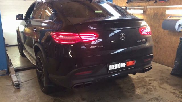 Underground Exhaust 2019 Mercedes GLE 63 S AMG Stage 3 mit OPF Sound смотреть онлайн