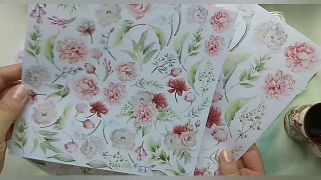 Обзор скрап материалов/Скрапбукинг/ #скрапбукинг