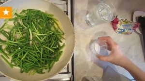 Чесночные стрелки в сметане - рецепт от Мармеладной Лисицы