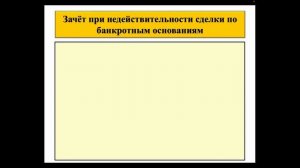 #5.07. Магия вне Хогвартса (сальдирование вне банкротства)