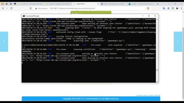 Port Forward via Router | Caddy Web server смотреть онлайн
