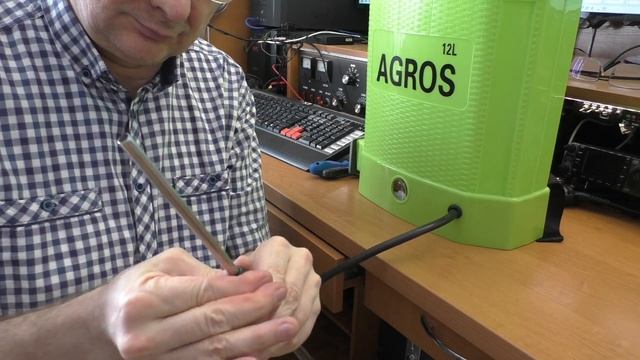 Обзор и тестирование опрыскивателя аккумуляторного Agros 12 l