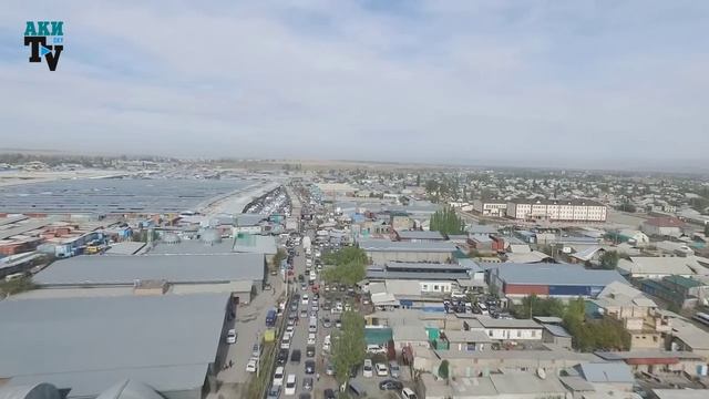 Рынок Дордой с высоты птичьего полета смотреть онлайн