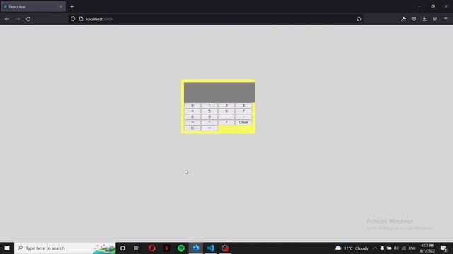 How to Create a Calculator with React Hooks | React Tutorials