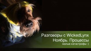 Разговоры с WickedLynx. Ноябрь. Процессы