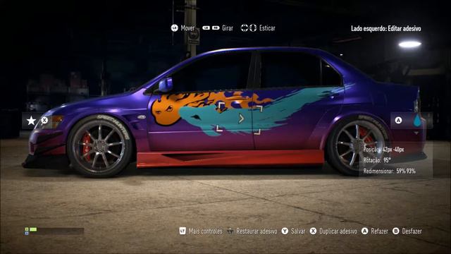 NFS 2015 - Mitsubishi Lancer Evo MR ( AWP | Dual Elemental / Cinematic / Customization / PC) смотреть онлайн