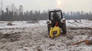 Захват трелевочный МТЗ -Лесной толкатель Т-17 +7925 589 65 90