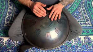 Relax music tongue drum 432hz. D Celtic minor (tank drum, steel tongue drum,глюкофон)