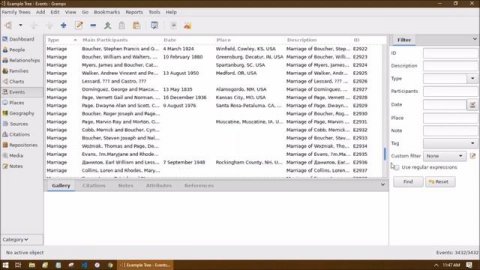 Gramps Tutorial #3: Program Overview v 5.1