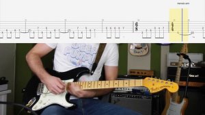 Deep Purple - No One Came Guitar Lesson