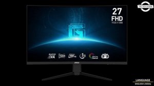 MSI New G27C3F 27-Inch Rapid IPS 180Hz Gaming Monitor Launched - Explained All Spec, Features & Mor