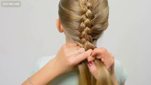 How to: FRENCH BRAID (3 ways) ✿ HOW TO BRAID FOR BEGINNERS ✿ LittleGirlHair смотреть онлайн