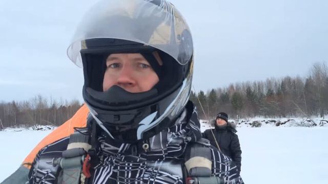 Ожидания от первого зимнего полет за снегоходом "БУРАН" смотреть онлайн