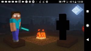 Кто такой null в Minecraft? Легенда null в Minecraft!!!!