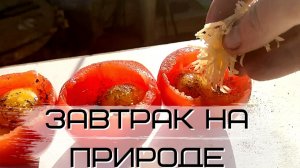 Яйца в помидорах. Быстро, просто и вкусно!