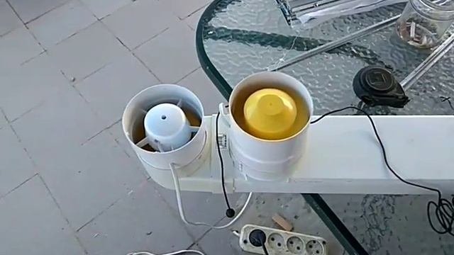 Природный кондиционер, рабочий образец