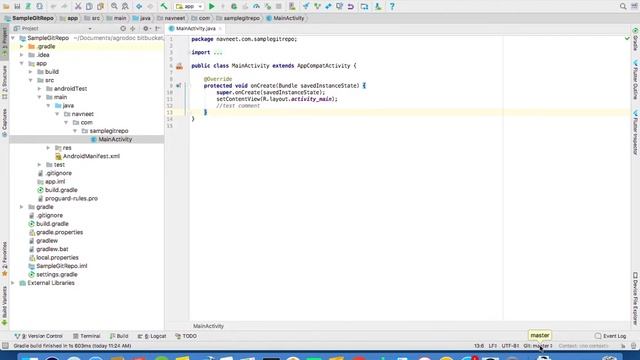 Working with git in Android Studio using Github - PART 3 смотреть онлайн