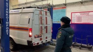 Предоставление транспортного средства начальнику контрольно-технического пункта