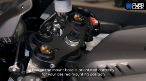 Инструкция по сборке Quad Lock Fork Stem mount