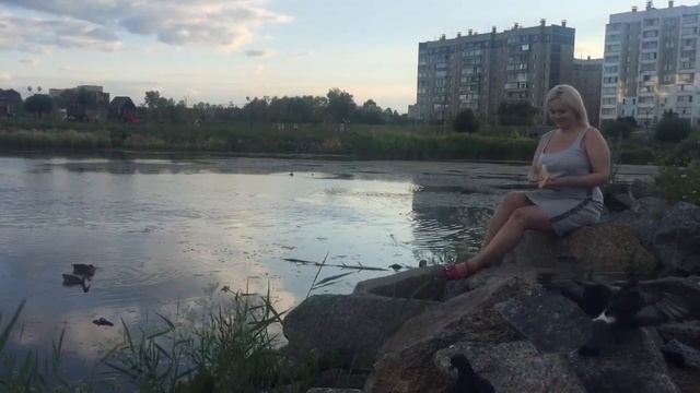 Прогулка по набережной.Челябинск