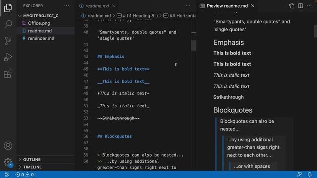 Git - Управлении документами в Visual Studio Code.