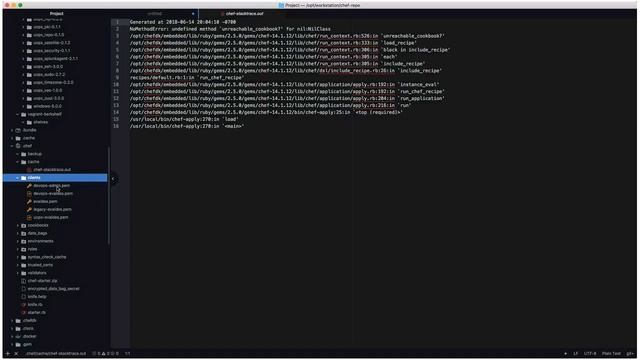 Chef & Stash (Git) Local Development Workflow смотреть онлайн