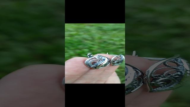Серебряные серьги