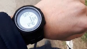 Часы с шагомером SKMEI 1295 Sports Watches Pedometer . Waterproof Watch