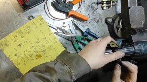 Проточка коллектора моторчика отопителя Тойота с заменой щеток и подшипников - ВТОРАЯ ЧАСТЬ