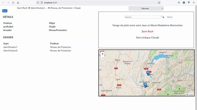 projet stage ( vue.js 3 + java springboot + RDF ) смотреть онлайн