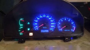 RGB панель приборов Mazda 323