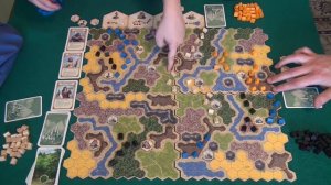 068 Kingdom Builder   играем в настольную игру  board game