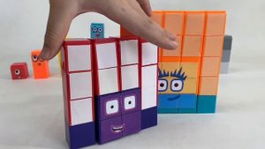 DIY Numberblocks 21 to 29 Custom Building Blocks