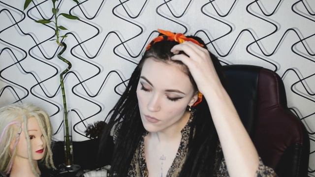 Заплетаю себе ДРЕДЫ // НАТУРАЛЬНЫЕ ДРЕДЫ