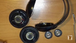Динамики 40мм с AliExpress  Bluetooth наушники своими руками  Часть 2