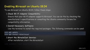 Miracast on Ubuntu 18.04: Connecting to Your Smart TV