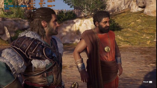 #2 Assassin's Creed Odyssey numa GT 710 com I5 9400F смотреть онлайн