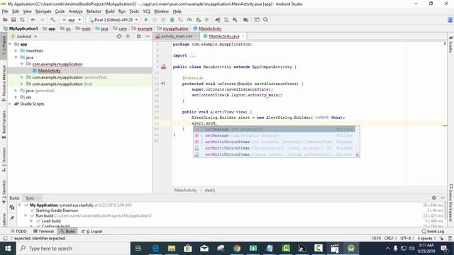 How to create Alert Dialog in Android Studio Bangla Android apps development смотреть онлайн