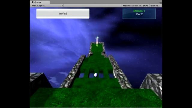 Mini Golf Space 3D Free смотреть онлайн